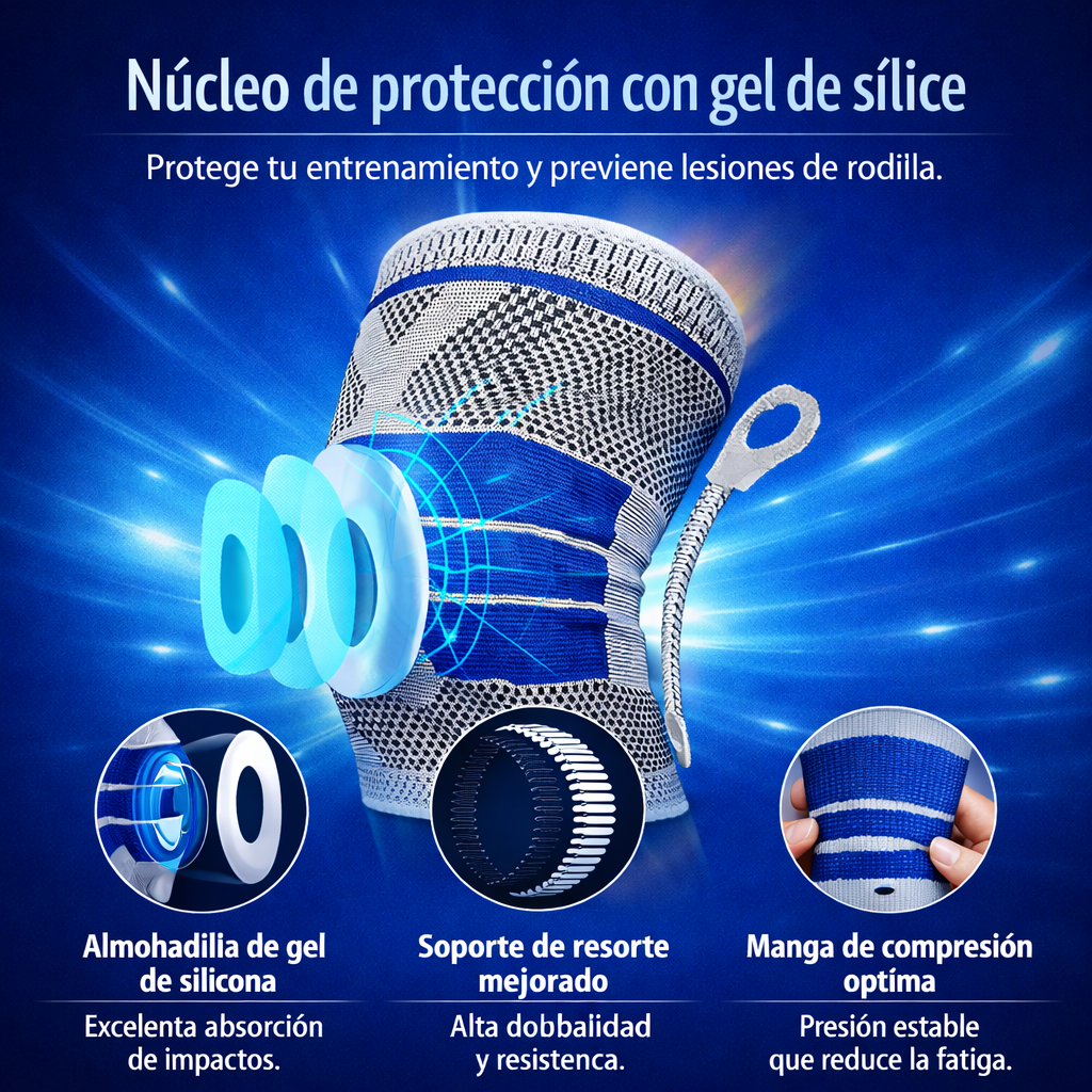 Rodillera 3D con almohadilla-Veltrix (talla única)