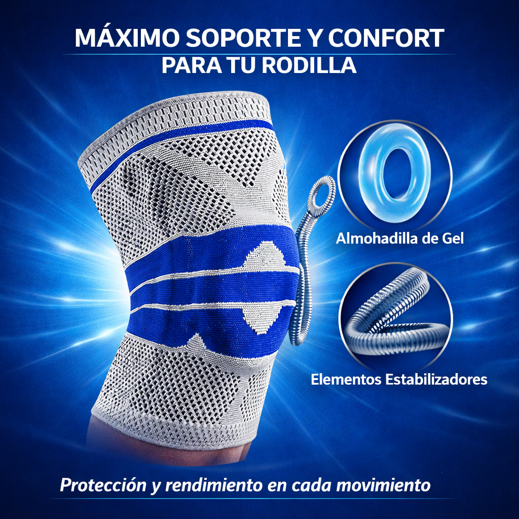 Rodillera 3D con almohadilla-Veltrix (talla única)